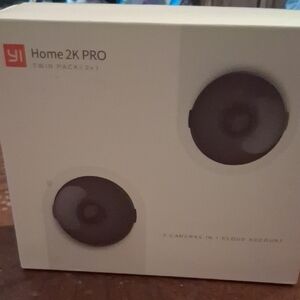 YI Home 2K Pro Twin Pack - Indoor VIDEO CAMERA- White